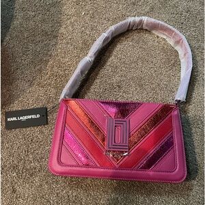 KARL LAGERFIELD PARIS Simone shoulder bag NWT